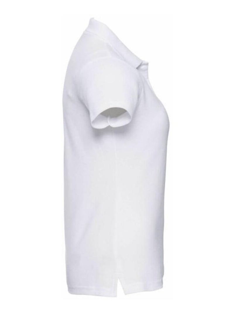 Polo à manches courtes Jerzees Colours pour femme Blanc - Kiabi