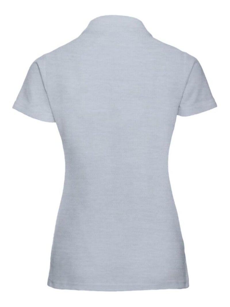 Polo à manches courtes Jerzees Colours pour femme Gris clair - Kiabi
