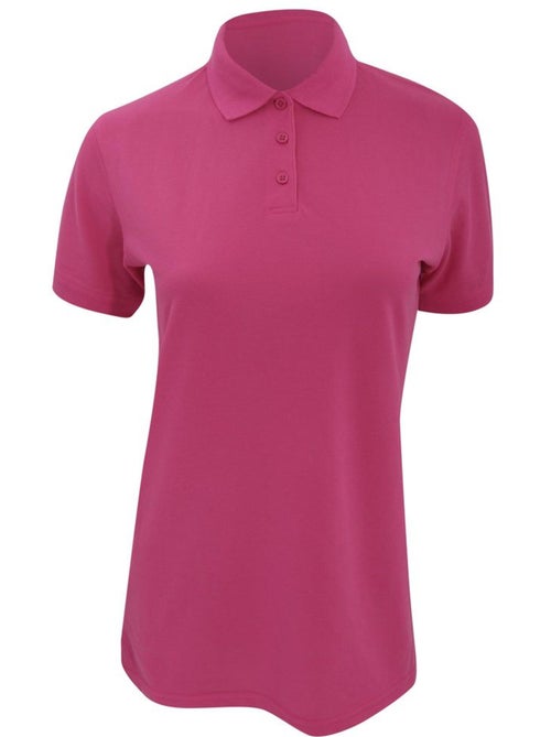 Polo à manches courtes klassic superwash pour femme - kustom kit - Kiabi Polo à manches courtes klassic superwash pour femme - kustom kit - Kiabi