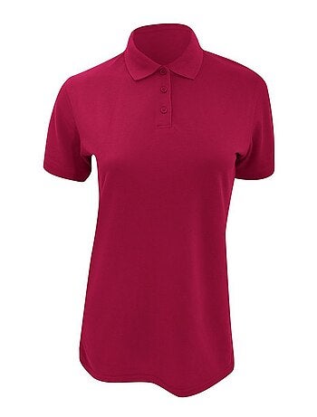 Polo à manches courtes klassic superwash pour femme - kustom kit