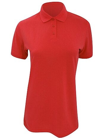 Polo à manches courtes klassic superwash pour femme - kustom kit