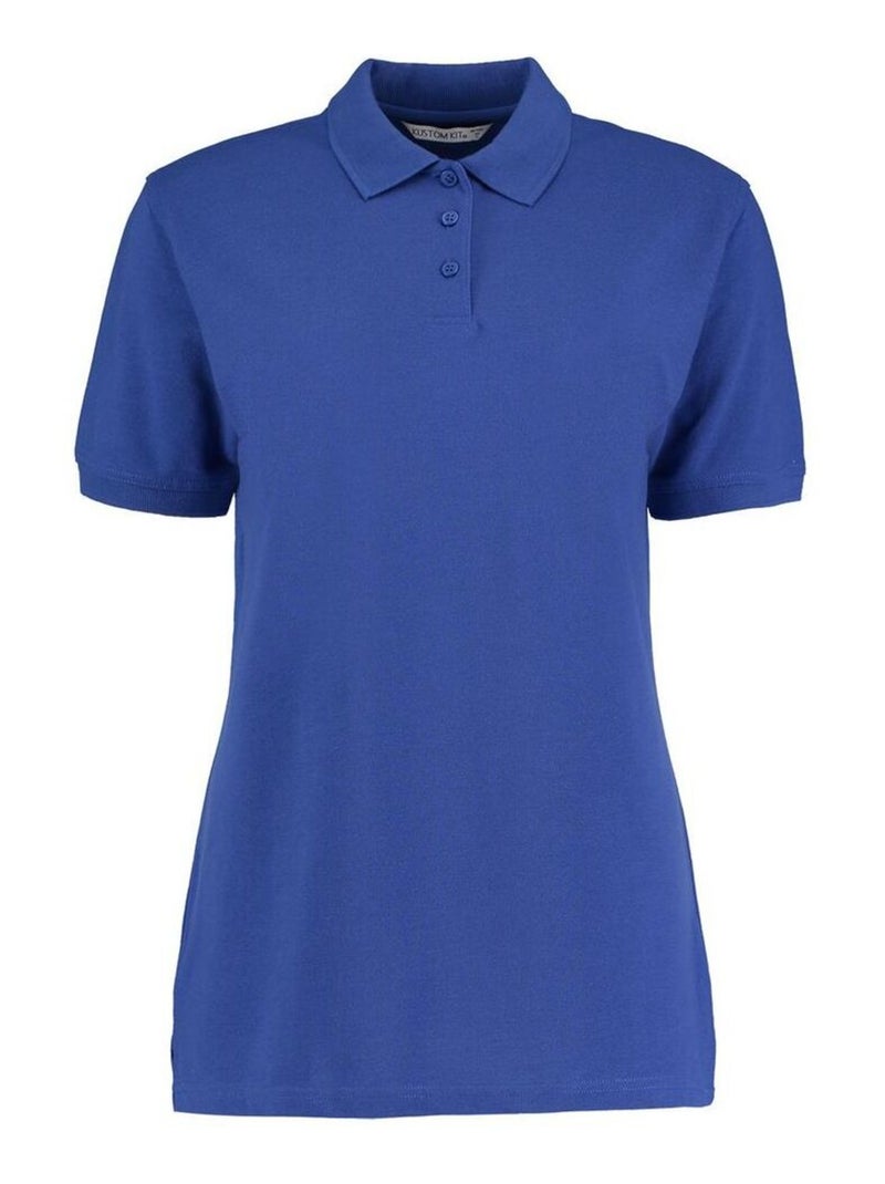 Polo à manches courtes Kustom KÇa Klassic SLà-Hauterwash pour femme Bleu roi - Kiabi