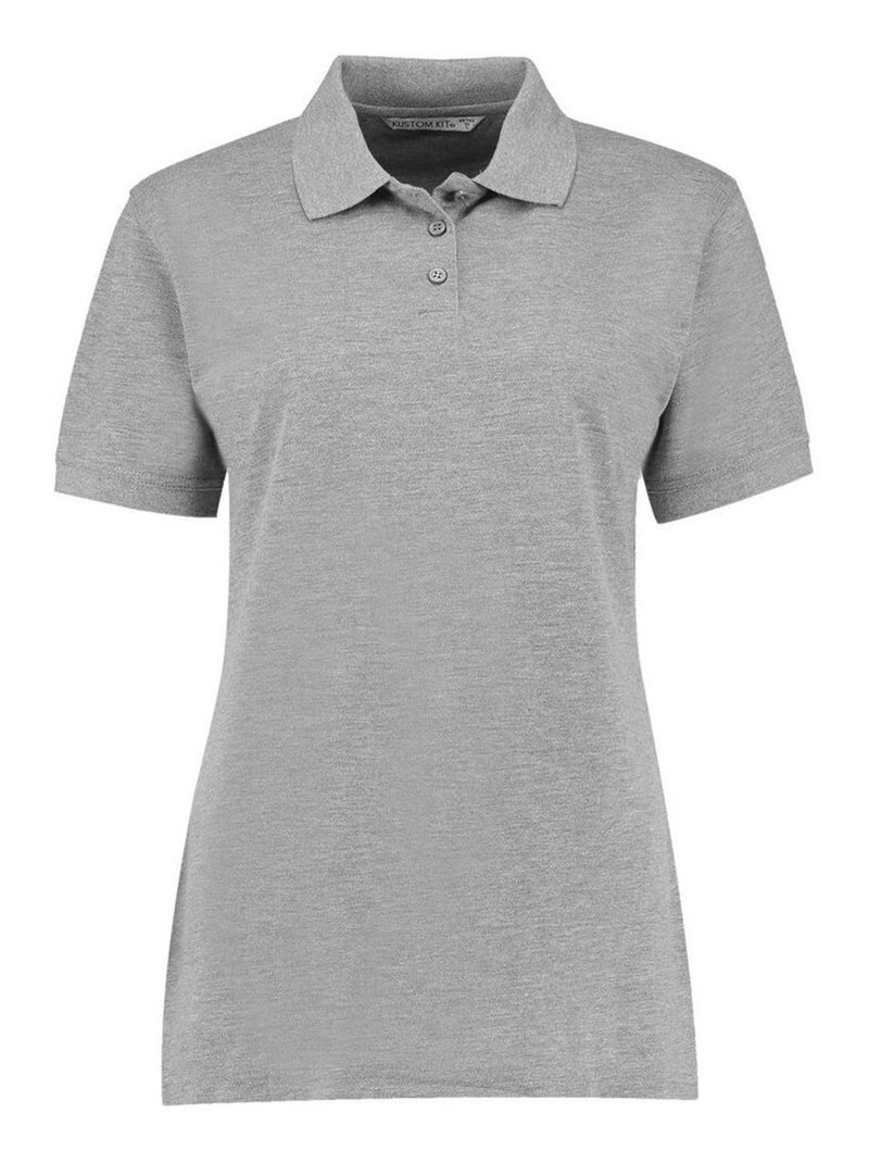 Polo à manches courtes Kustom KÇa Klassic SLà-Hauterwash pour femme Gris - Kiabi