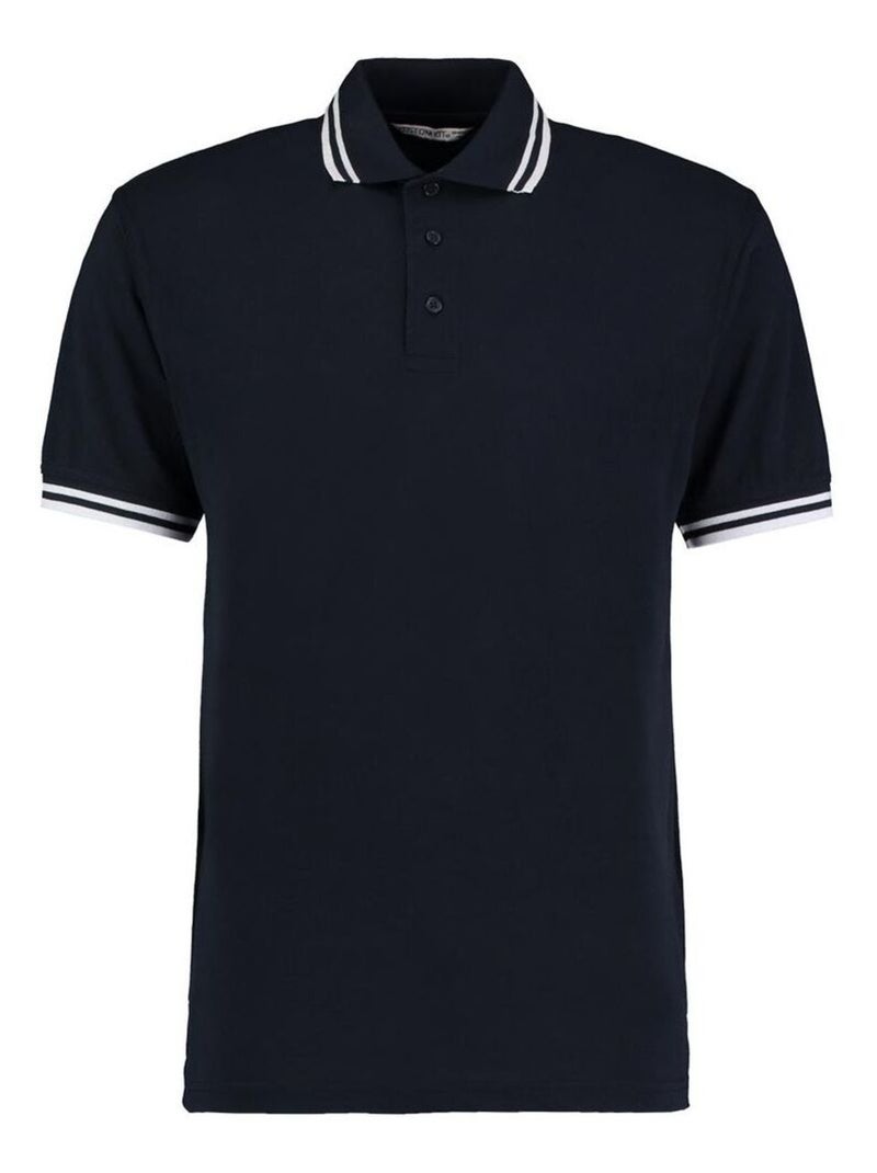 Polo à manches courtes Kustom KÇa pour homme Bleu Blanc - Kiabi