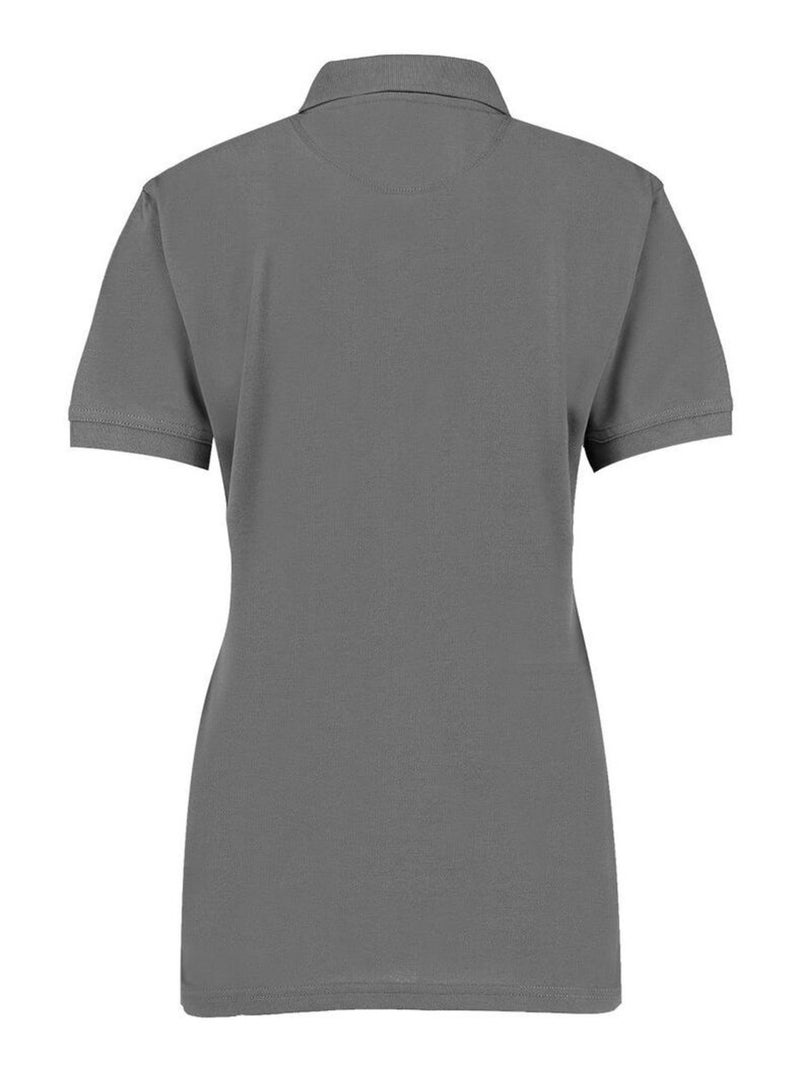 Polo à manches courtes Kustom Kit Klassic Superwash pour femme Gris foncé - Kiabi