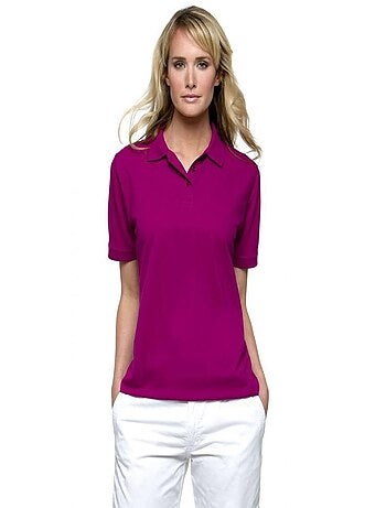 Polo à manches courtes Kustom Kit Klassic Superwash pour femme