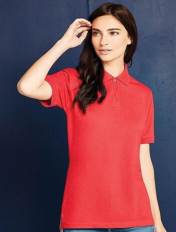 Polo à manches courtes Kustom Kit Klassic Superwash pour femme
