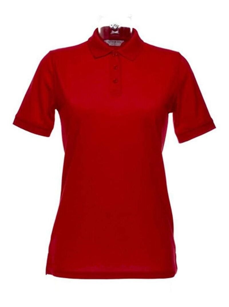 Polo à manches courtes Kustom Kit Klassic Superwash pour femme Rouge - Kiabi