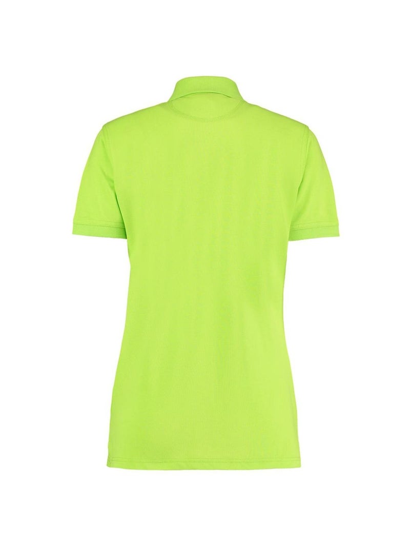 Polo à manches courtes Kustom Kit Klassic Superwash pour femme Vert anis - Kiabi