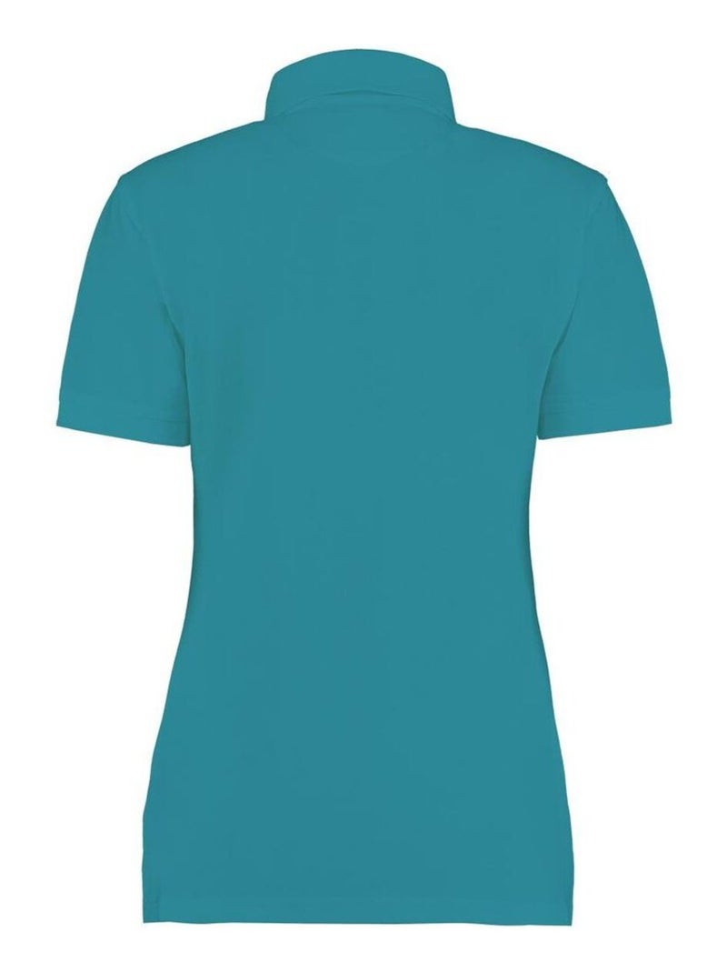 Polo à manches courtes Kustom Kit Klassic Superwash pour femme Vert jade - Kiabi