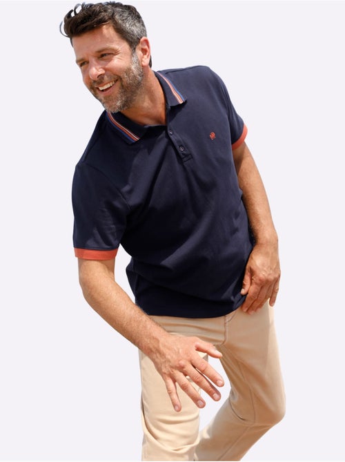 Polo à Manches Courtes Qualité Piqué - Taille Standard - Witt - Kiabi