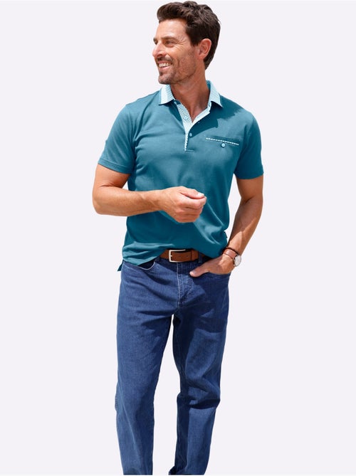Polo à Manches Courtes Qualité Signée Hajo - Taille Standard - Witt - Kiabi Polo à Manches Courtes Qualité Signée Hajo - Taille Standard - Witt - Kiabi