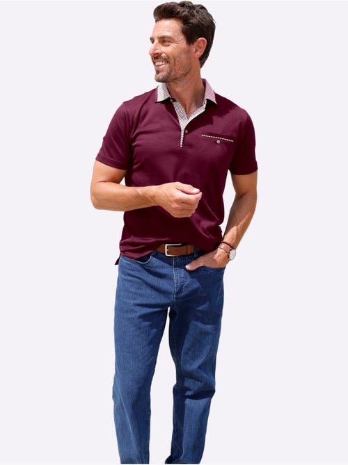 Polo à Manches Courtes Qualité Signée Hajo - Taille Standard - Witt - Kiabi Polo à Manches Courtes Qualité Signée Hajo - Taille Standard - Witt - Kiabi