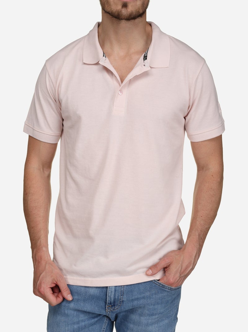 Polo à manches courtes Rose - Kiabi
