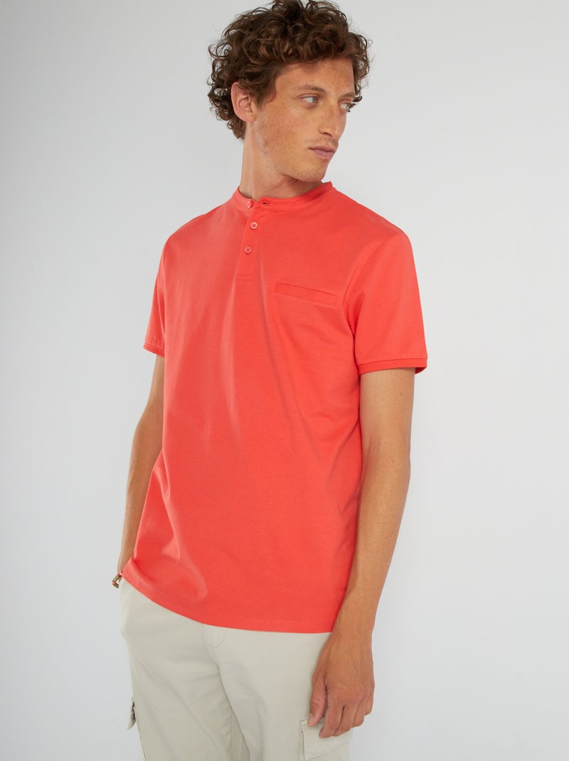 T-shirt homme Fruit Of The Loom à manches courtes - Rouge - fil Belcoro