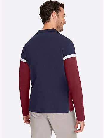 Polo à manches longues jersey fin - taille standard - witt