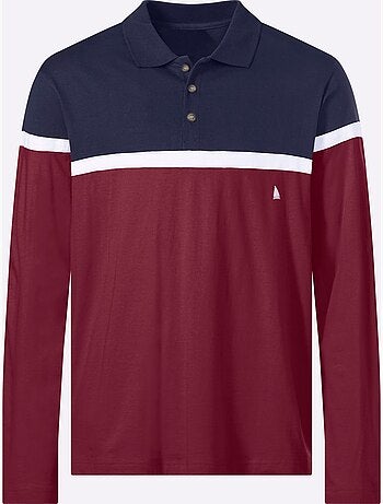 Polo à manches longues jersey fin - taille standard - witt