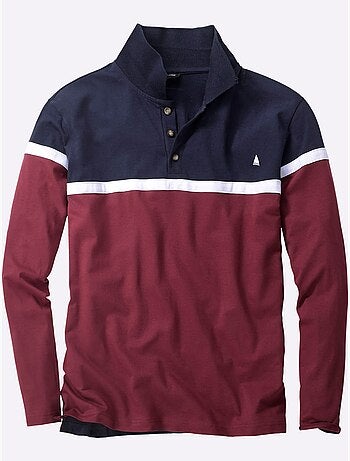 Polo à manches longues jersey fin - taille standard - witt
