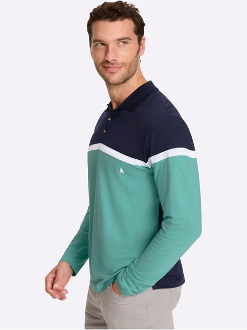Polo à Manches Longues Jersey Fin - Taille Standard - Witt - Kiabi Polo à Manches Longues Jersey Fin - Taille Standard - Witt - Kiabi