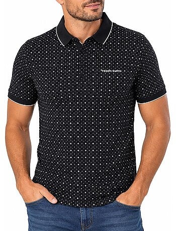 Polo à motifs homme teddy smith