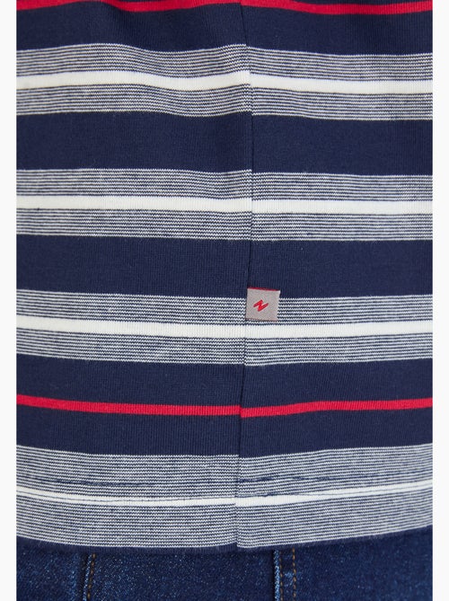 Polo à rayures manches courtes - Damart - Kiabi