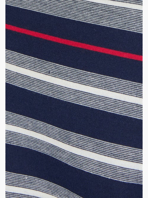 Polo à rayures manches courtes - Damart - Kiabi