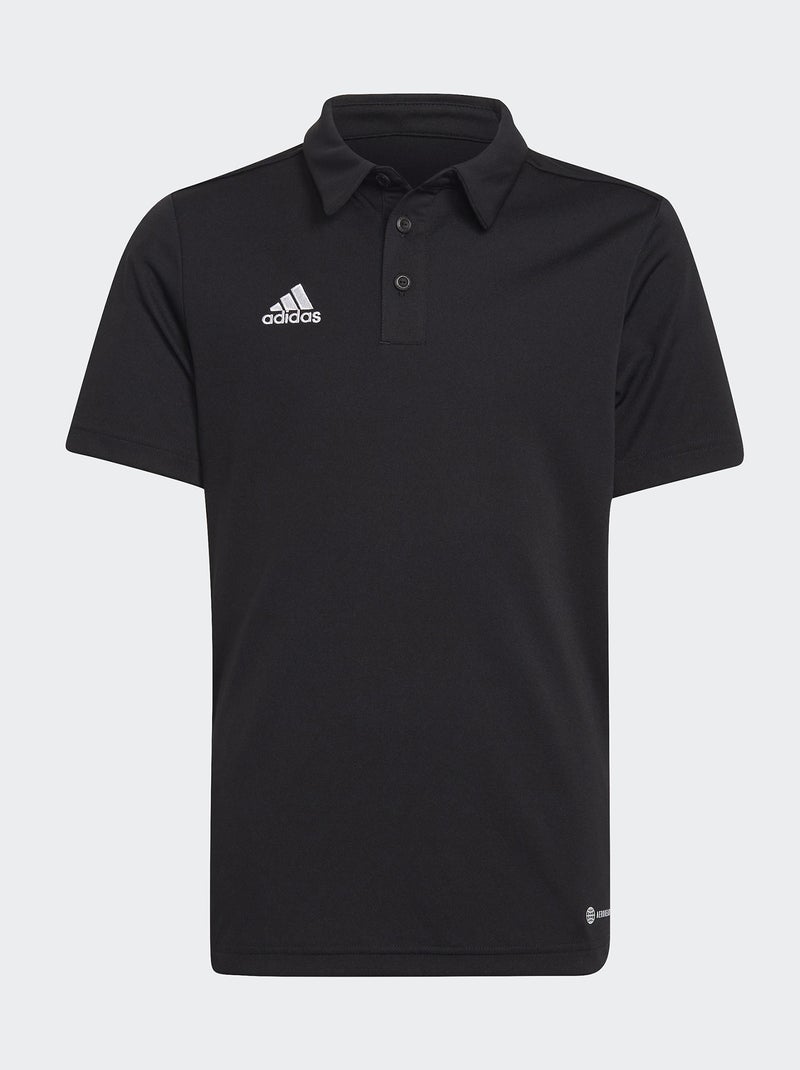 Polo 'adidas' en piqué de coton Noir - Kiabi
