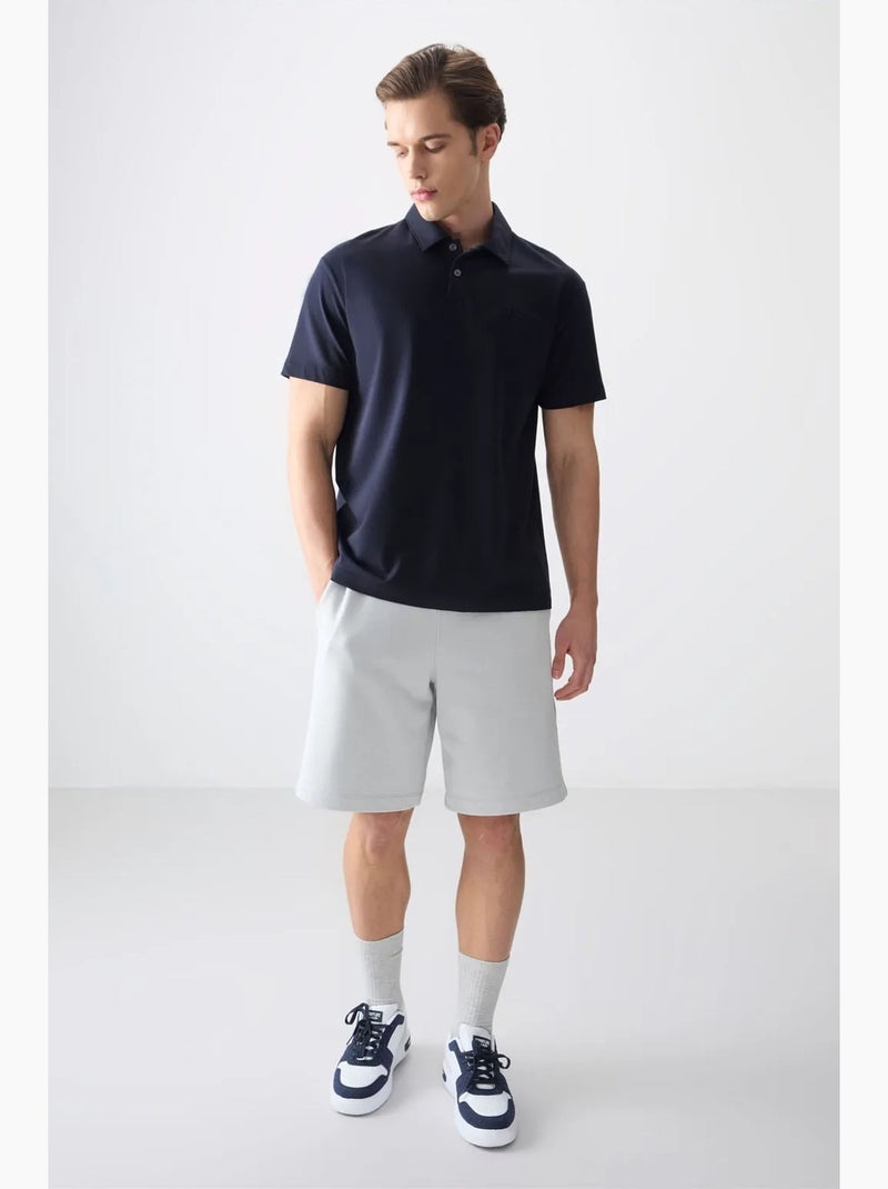 Polo ample tommy Bleu marine - Kiabi
