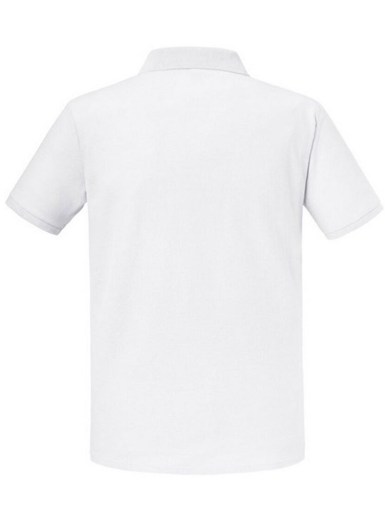 Polo authentic eco - russell Blanc - Kiabi