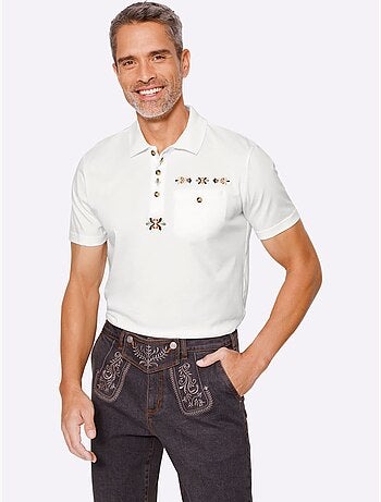 Polo Avec Broderie Country - Taille Standard - Moda Vilona