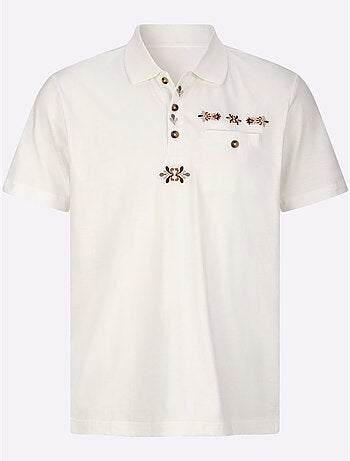 Polo Avec Broderie Country - Taille Standard - Moda Vilona