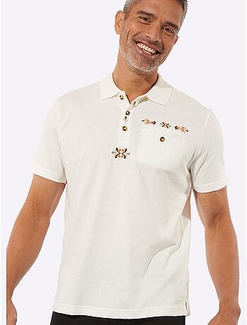 Polo Avec Broderie Country - Taille Standard - Moda Vilona