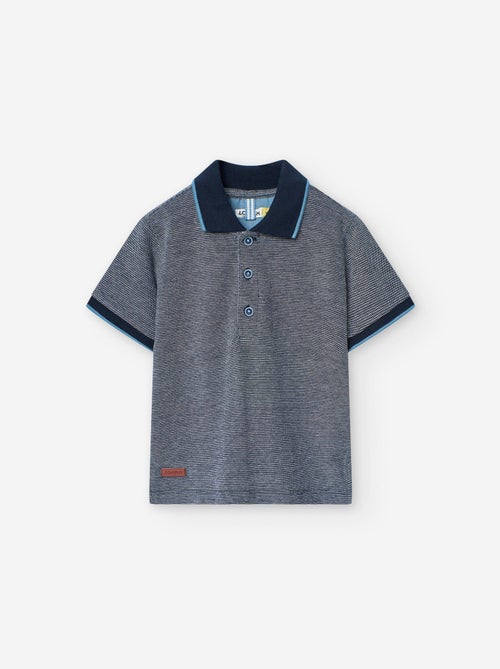 Polo Avec Col Contrasté - Kiabi