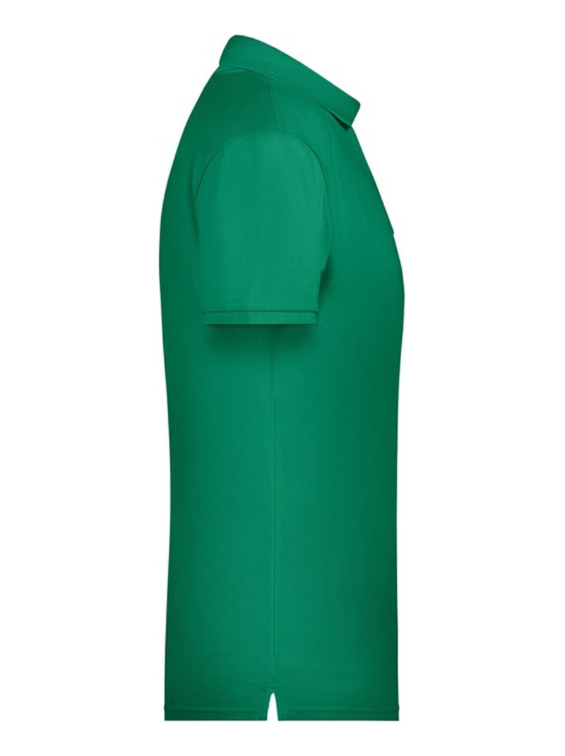Polo basic - james and nicholson Vert chèvrefeuille - Kiabi