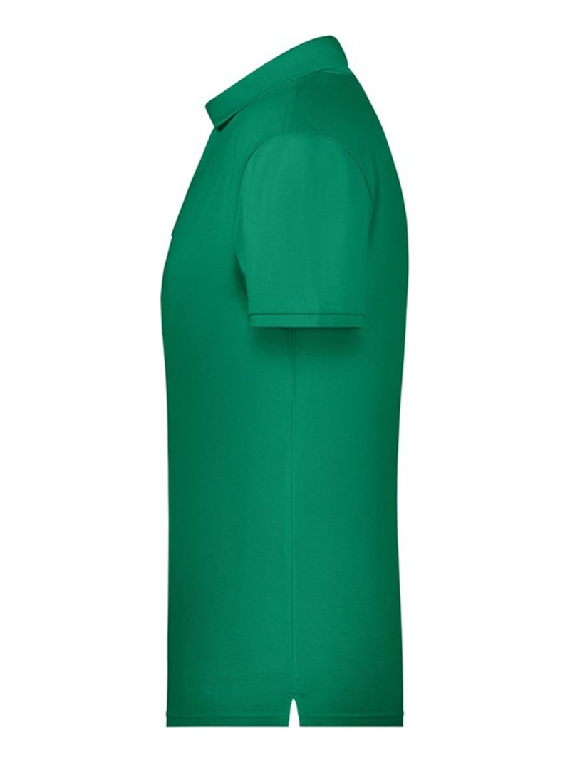 Polo basic - james and nicholson Vert chèvrefeuille - Kiabi