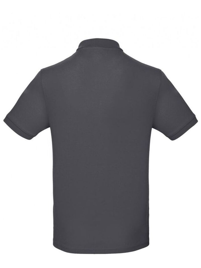 Polo B&C Mens Inspire Gris foncé - Kiabi