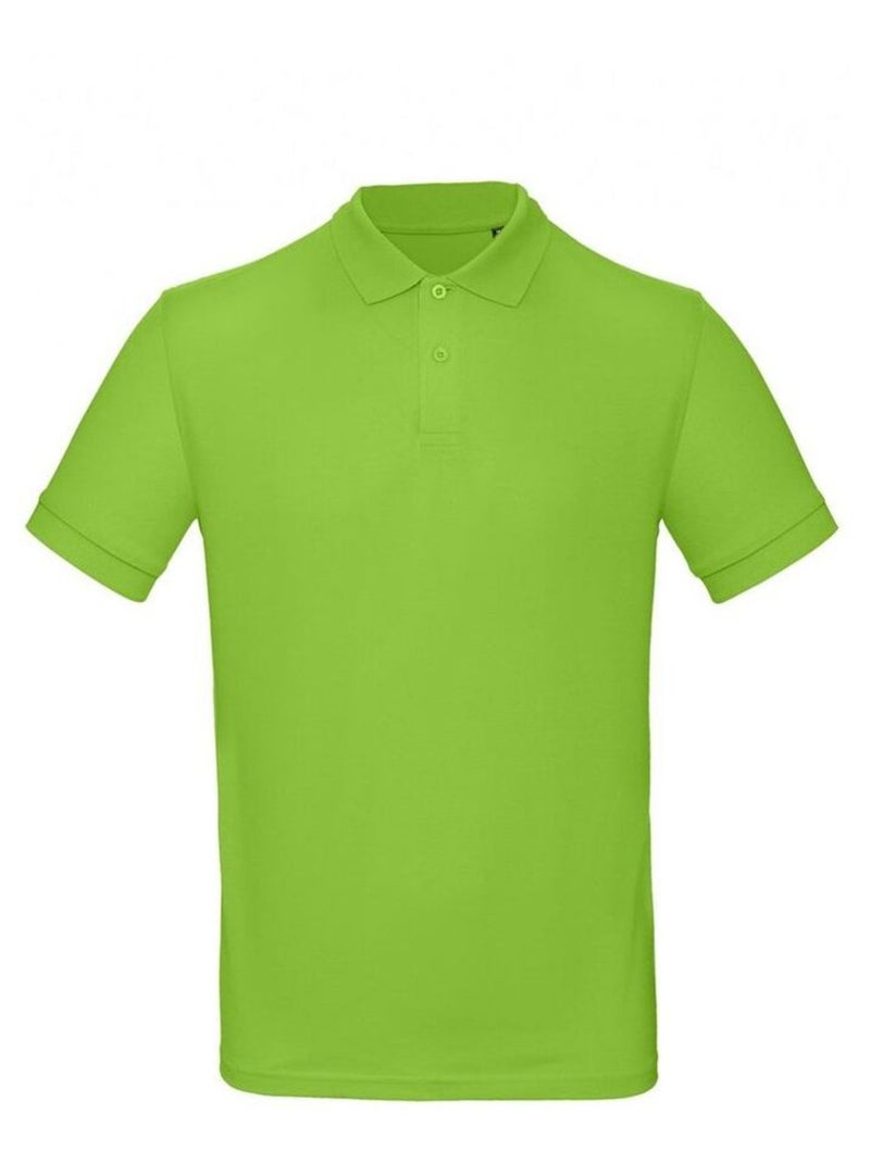 Polo B&C Mens Inspire Vert clair - Kiabi