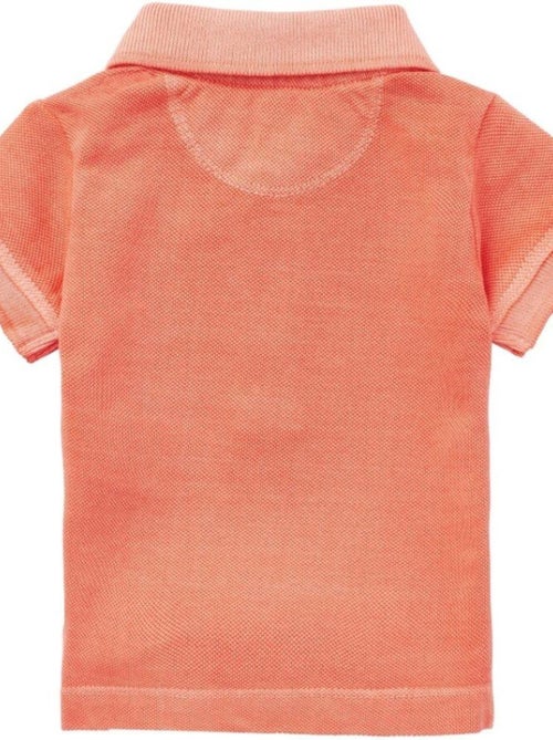 Polo Bébé en Coton Bio Mandarine - Kiabi
