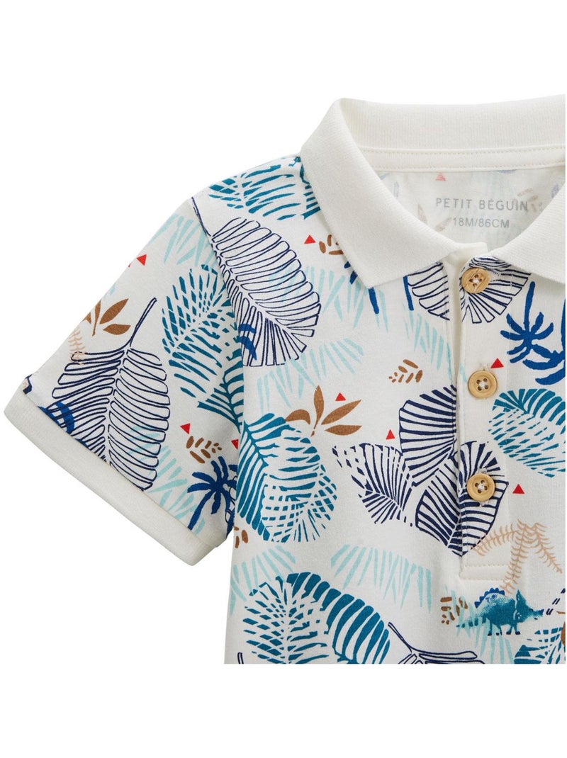 Polo bébé Santorini Ecru - Kiabi