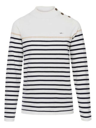 Polo blanc Homme - Terre de Marins