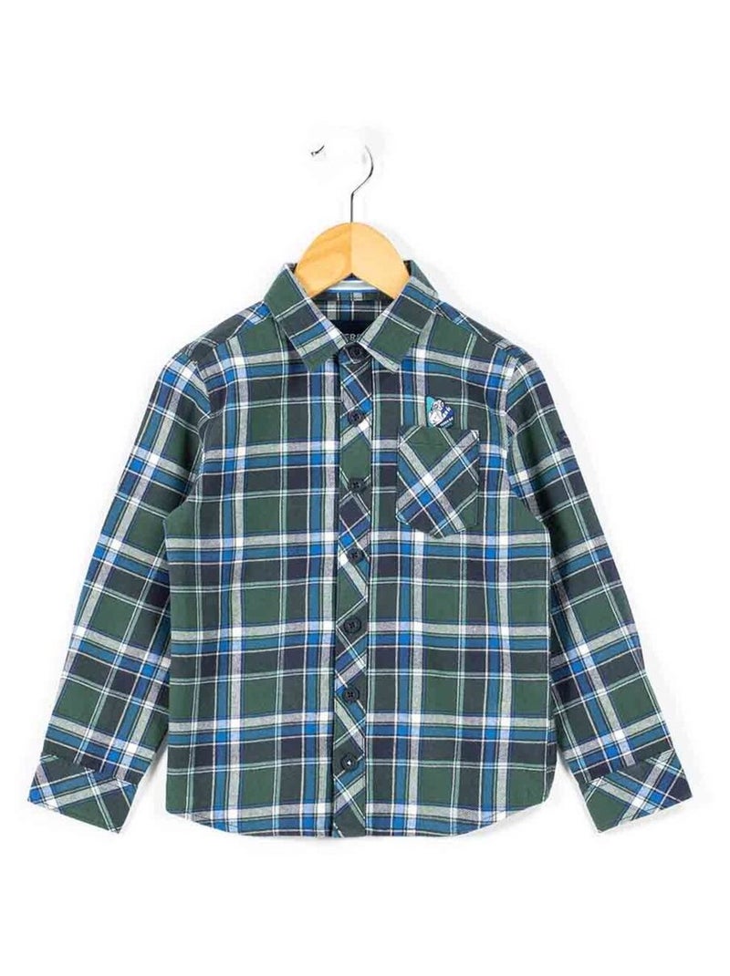Polo blanc Homme - Terre de Marins Vert - Kiabi