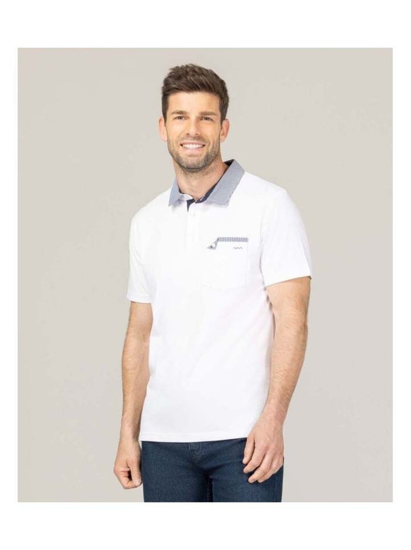Polo blanc Homme Blanc - Kiabi