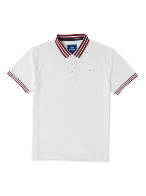 Polo blanc Homme - Kiabi