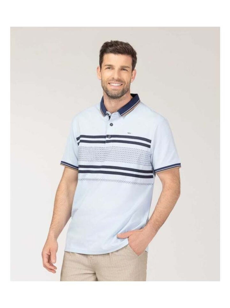 Polo bleu Homme Bleu - Kiabi