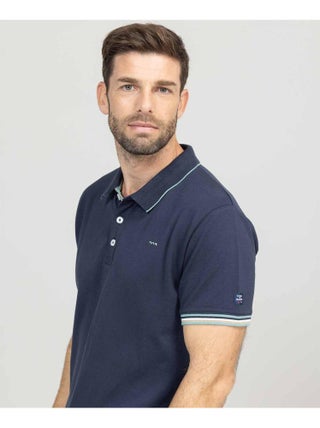 Polo bleu marine Homme - Terre de Marins