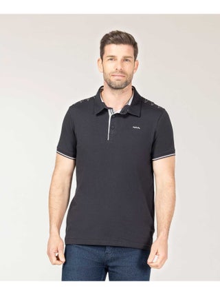 Polo bleu marine Homme - Terre de Marins