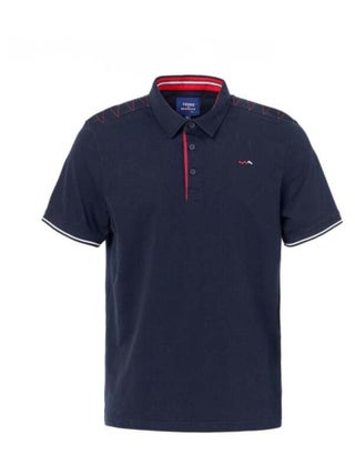 Polo bleu marine Homme