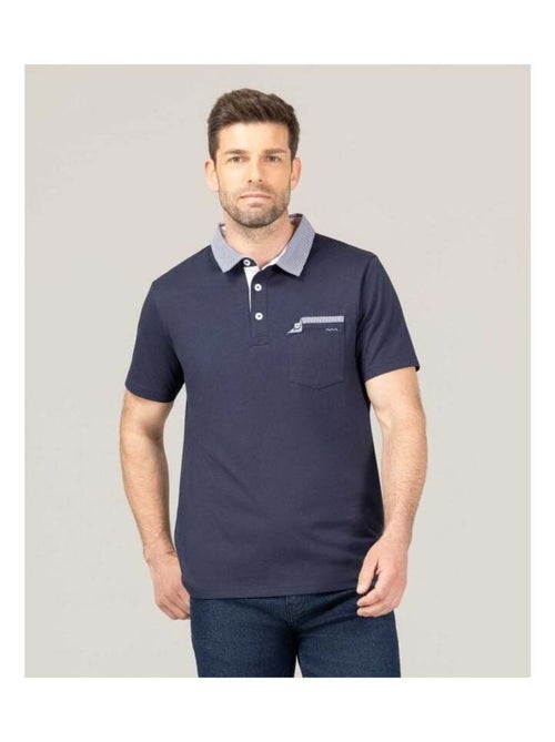 Polo bleu marine Homme - Kiabi