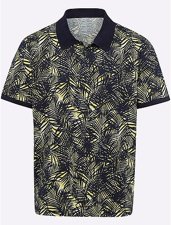 Polo Bords-côtes Confortables Aux Manches - Taille Standard - Moda Vilona