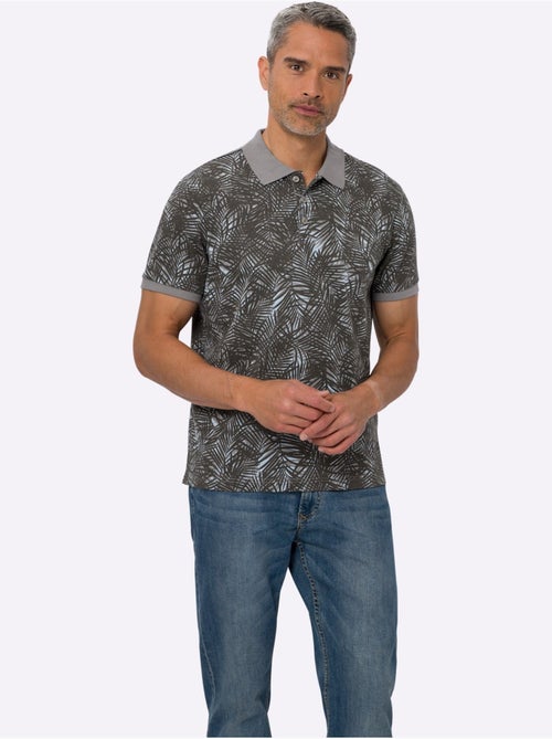 Polo Bords-côtes Confortables Aux Manches - Taille Standard - Moda Vilona - Kiabi Polo Bords-côtes Confortables Aux Manches - Taille Standard - Moda Vilona - Kiabi